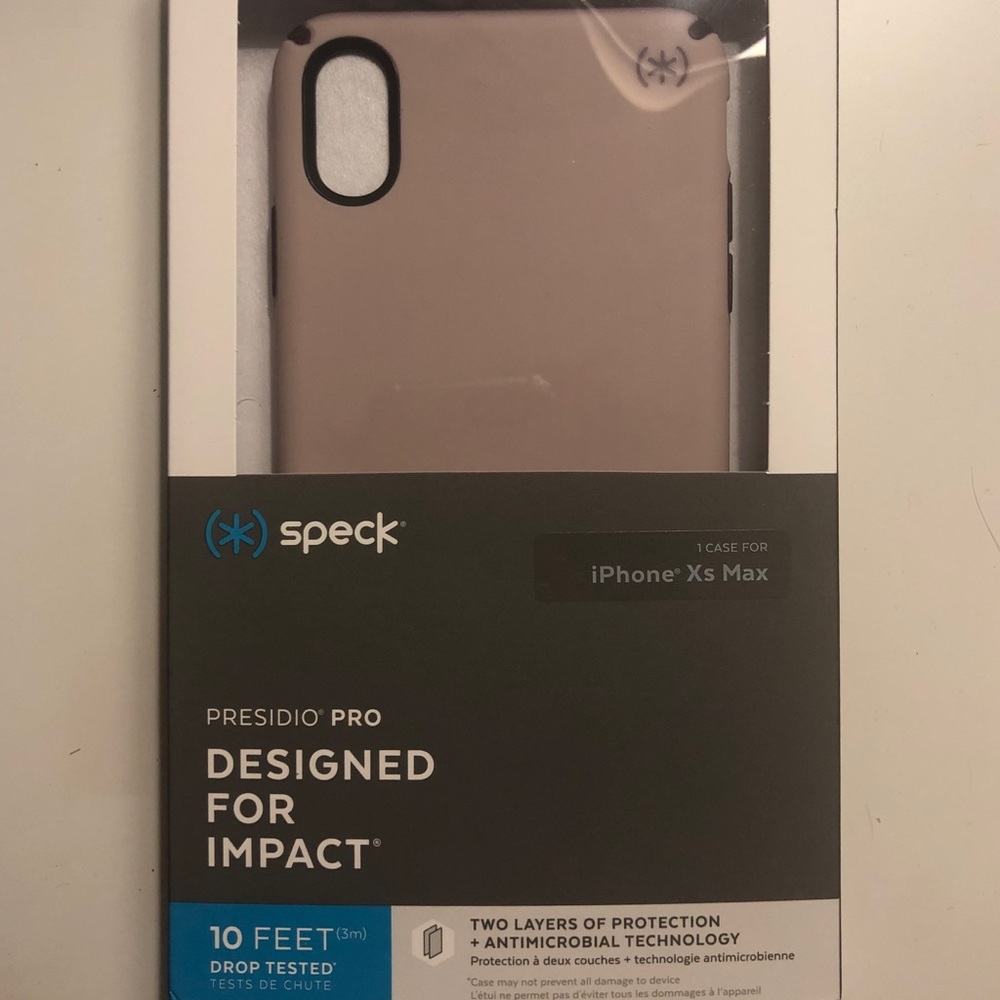 iphone Xs max lavender speck case